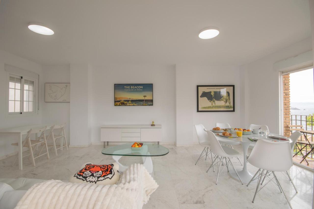 阿尔姆尼卡Luxury Penthouse: The Beacon At Punta De La Mona公寓 外观 照片