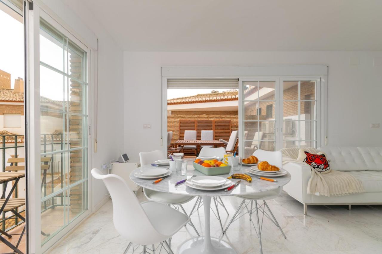 阿尔姆尼卡Luxury Penthouse: The Beacon At Punta De La Mona公寓 外观 照片