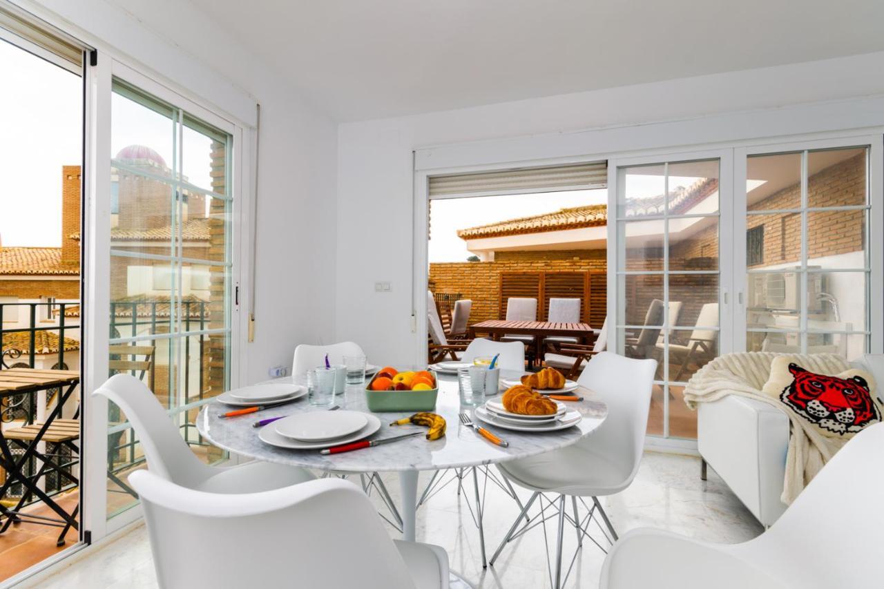 阿尔姆尼卡Luxury Penthouse: The Beacon At Punta De La Mona公寓 外观 照片