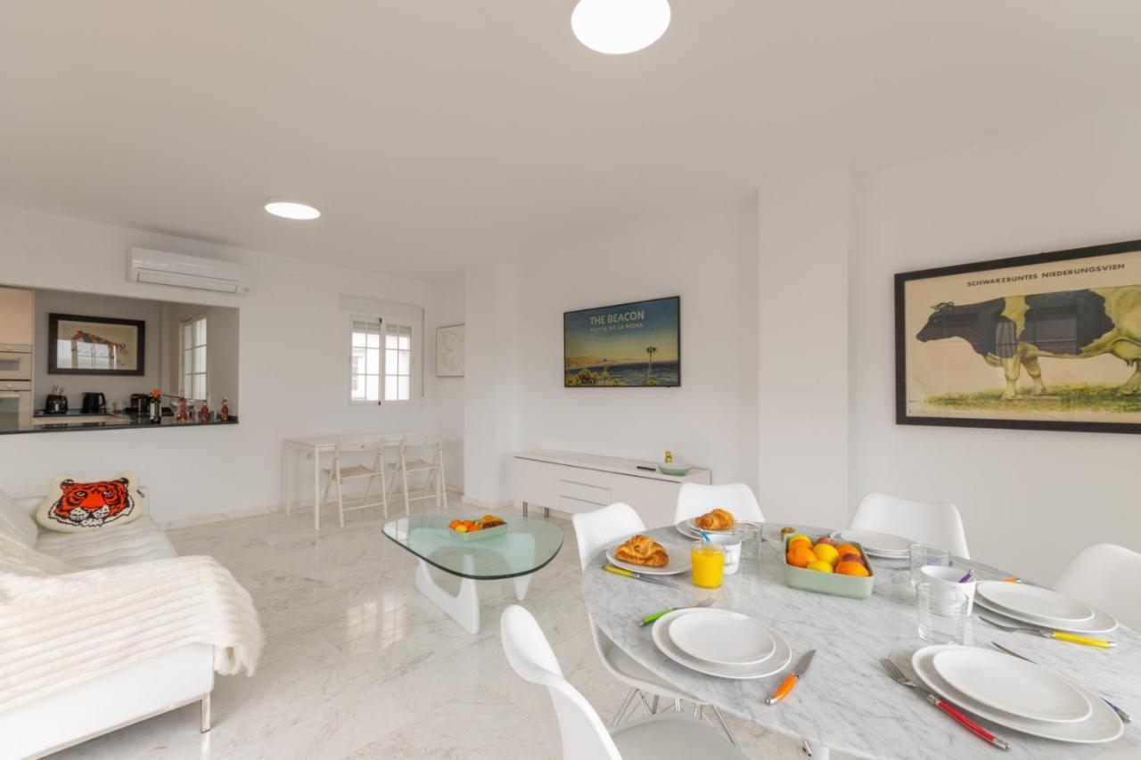 阿尔姆尼卡Luxury Penthouse: The Beacon At Punta De La Mona公寓 外观 照片